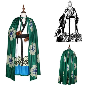 

Anime ONE PIECE Roronoa Zoro Uniform Cosplay Costume Halloween Kids adult men's party costume Roronoa Zoro kimono cloak Cosplay