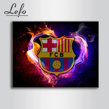

Diamond Painting 5D DIY Full Square "Football Bundesliga Team Logo"Cross Stitch Diamond Embroidery Painting Wall Decor