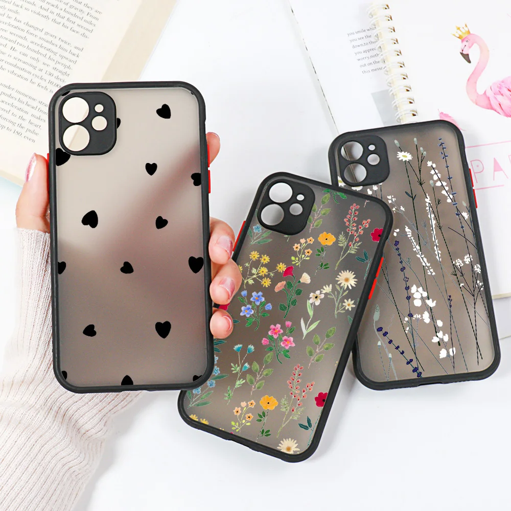 Case For iPhone 11 Case iPhone 13 Pro Max Lens Protection Funda iPhone 12 11 13 Pro 7 8 Plus 6 6s XR X XS Max 12 Mini SE 2 Cover