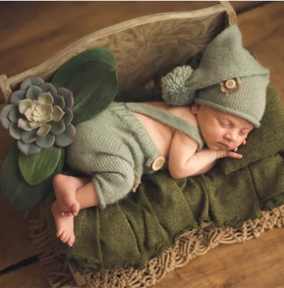 Newborn Photography Wood Bed Baby Photo Shooting Props Infant Photo Studio Do Old Wood Crib Props For Photo Shoot Posing Sofa