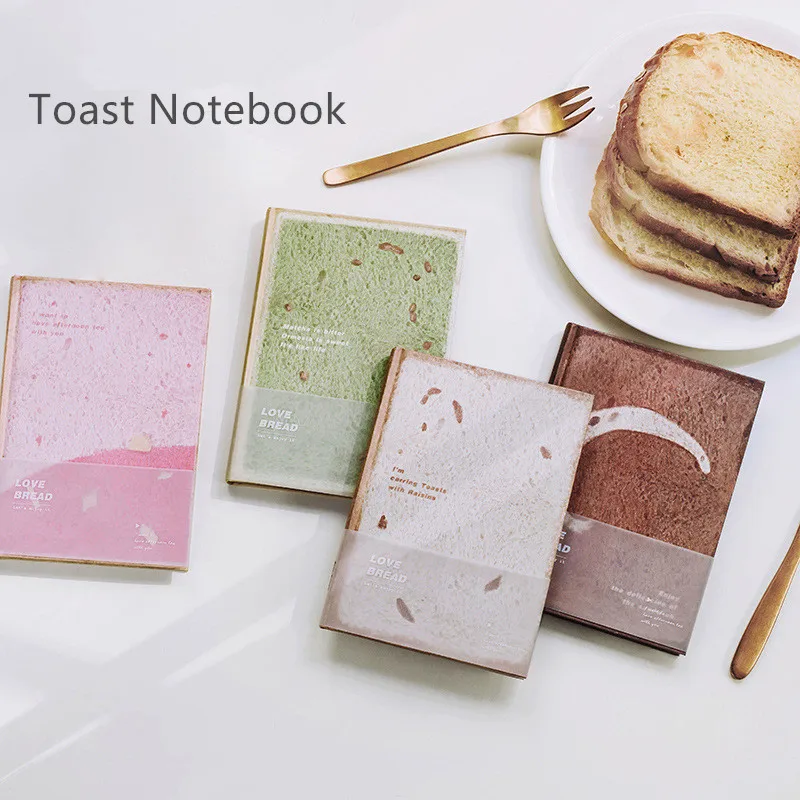 

Harphia bread notebook simulation study planner fixed journal tread binding