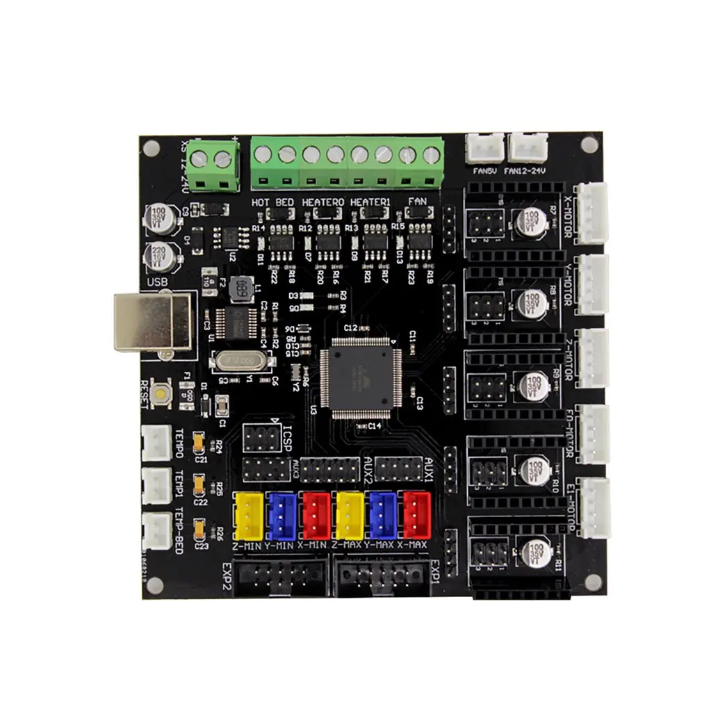 

KFB2.0 3D Printer Controller Board Ramps1.4 Motherboard Main Control Module For Arduino LCD2004 LCD12864 LCD1602 Compatible