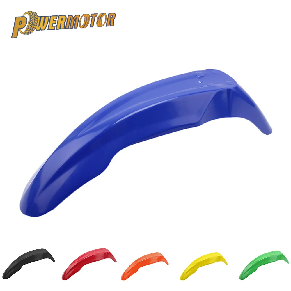 Garde-boue avant en plastique de moto pour YZ WR XR CRF KLX KX RM RMZ DR DRZ 125 250 450 universel 7 couleurs garde-boue