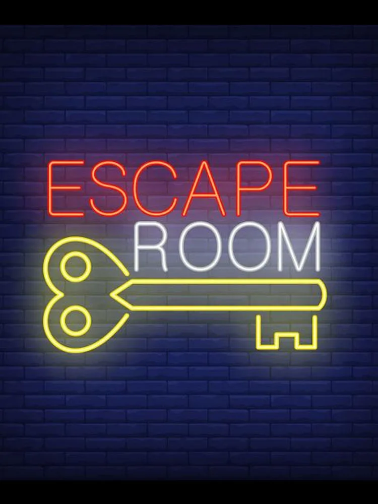 

Neon Sign Escape Room with key logo club power home decor Lamp resterant light Hotel custom coffee Impact Attract light