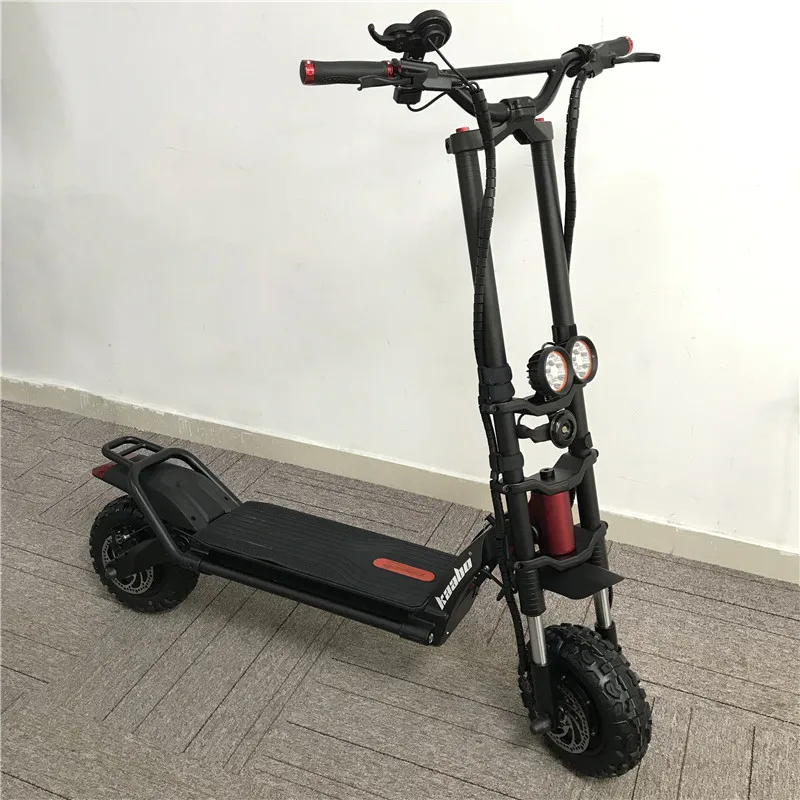 Новый умный электрический скутер Kaabo Wolf Warrior II 60 В 35 Ач/26 Ач аккумулятор Samsung 11