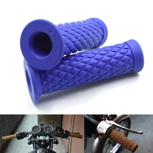 Универсальный Резиновый рукав для мотоцикла 7/8 ''22 мм 8 цветов для Kawasaki Ninja ZX6R ZX6RR ZX636 ZX7R ZX9R ZX10R ZX14R