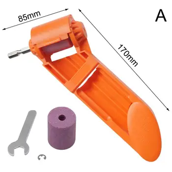 

1pc Portable Drill Bit Sharpener Corundum Grinding Tool Tools For Grinder For Drill Sharpener Wheel Power Z6D4