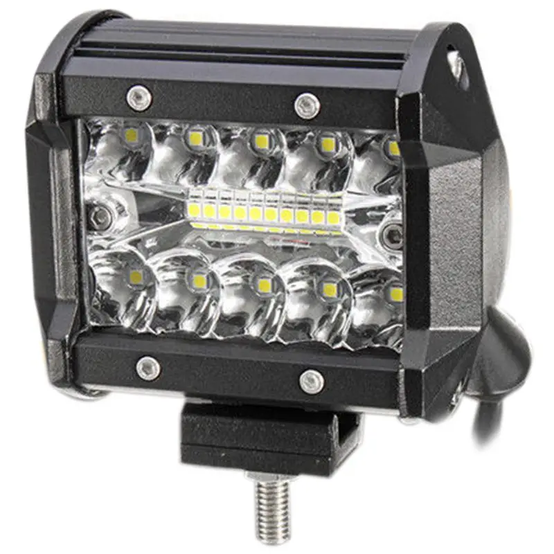 

4 Inch LED Work Light Bar Flood Spot Combo Off-Road Driving Fog Lamp Truck Boat SUV