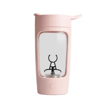 

Portable Leakproof Electric Shaker Bottle 650ml USB Rechargeable Protein Powder Shaker Mixer Cups Water Bottle for Sports Gym