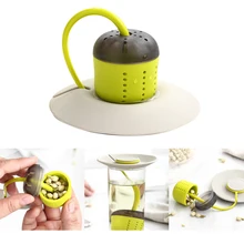 Креативный удобный чайник, термостойкий силиконовый чай, простой ситечко для чая