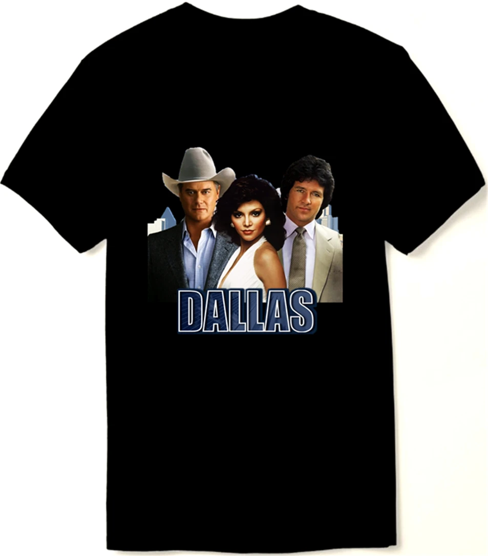 Даллас Футболка-80'S Tv Show Classic - J R Ewing-новая футболка | Мужская одежда