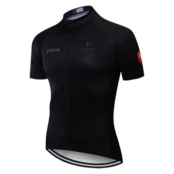 

New STRAVA cycling jersey 2020 Mountain bike shirt quick dry short sleeve maglia ciclismo men's breathable bicycle jersey