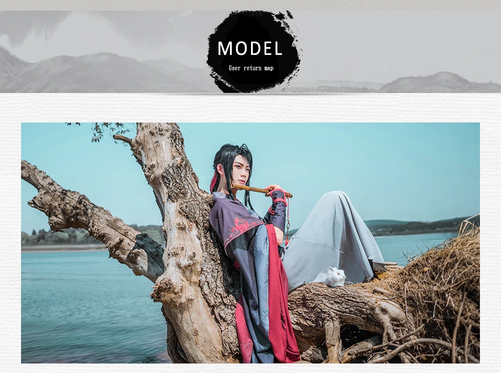 Wei Wuxian Косплей Костюм Mo Xuanyu аниме Grandmaster of Demonic культивирование Косплей Mo Dao Zu Shi костюм для мужчин