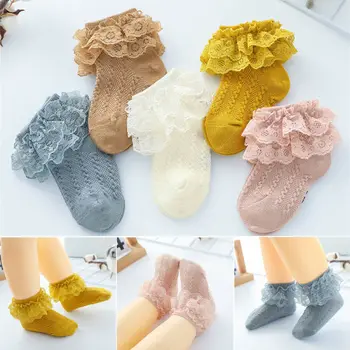 

Unisex Newborn Boy Girl Baby Toddler Frilly Warm Ankle Short Party Wedding School Socks