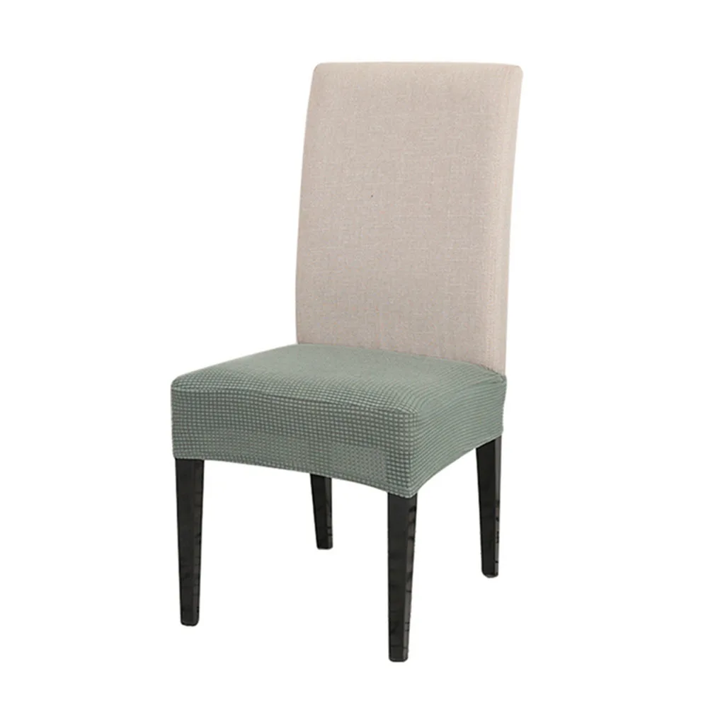 6 шт/4 шт/1 шт растягивающийся стул ширина стула чехлы на автомобильные сиденья Чехол Чехлы для подушек кресла для столовой - Цвет: 1pc Cyan