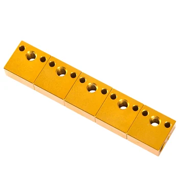 

5pcs Heater Block Replacement Durable Accessories Nozzle Parts Heating 3D Printer Mini Professional Practical For CR-10