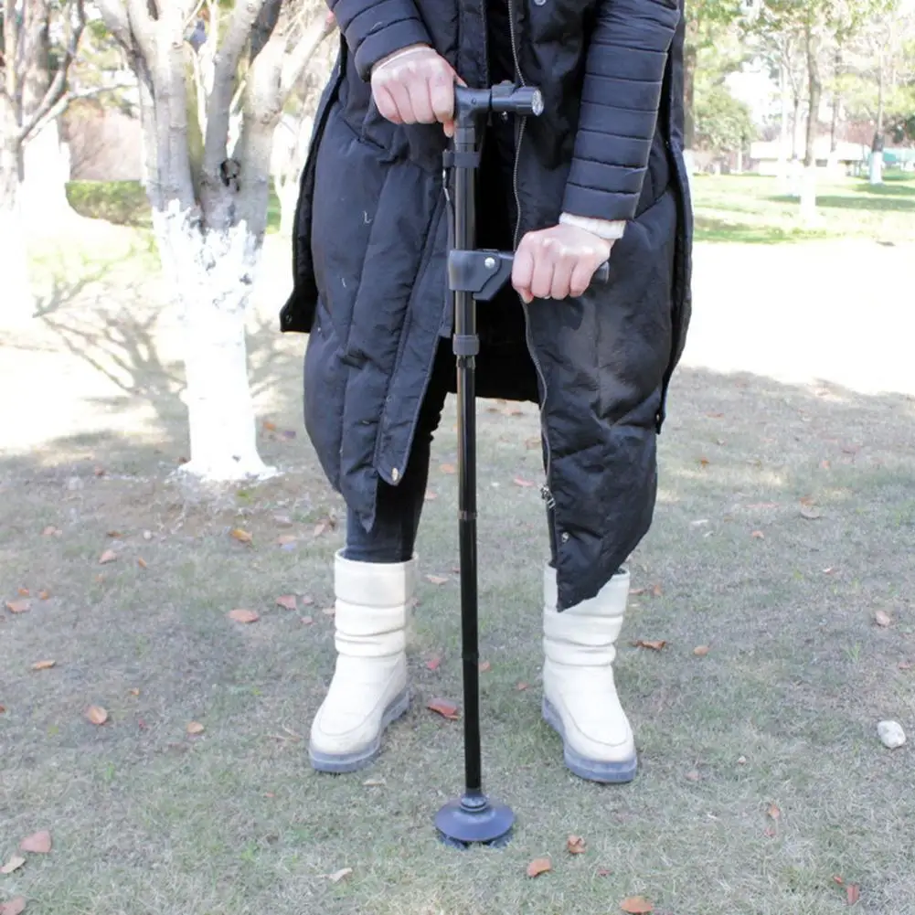 Old Man Walking Cane Accessories Extra Handle Elderly Booster Walking Stick Auxiliary Handle For 22MM Diameter Crutches