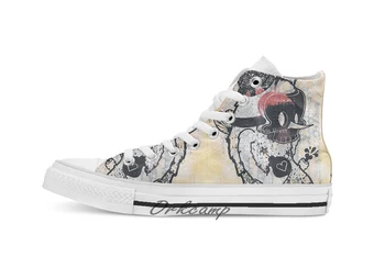 

SpyGuy Print 12 Custom Casual High Top lace-up Canvas shoes sneakers Drop shipping