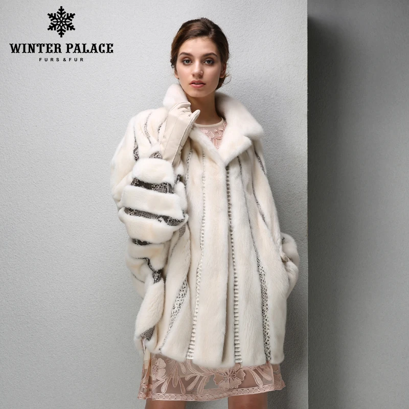 Snakeskin fur coat Clearance