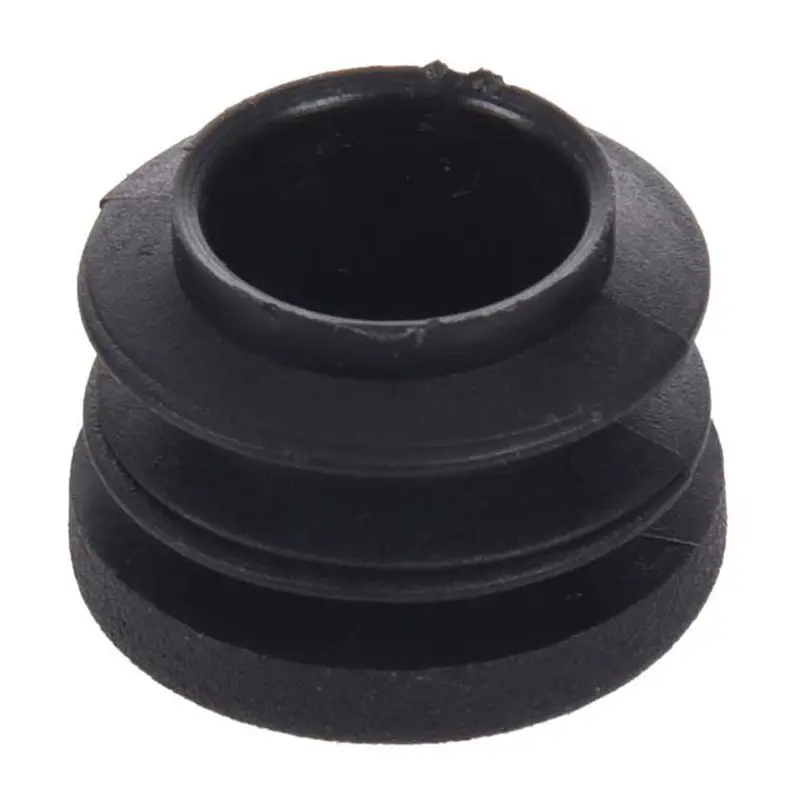 

15pcs Black 19mm Dia Round Plastic Blanking End Cap Tubing Tube Insert
