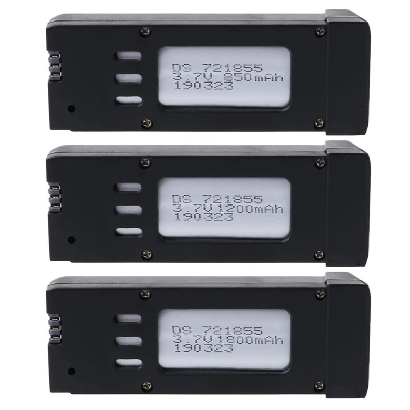  Drone Battery 3.7v 1800mAh Lipo E58 L800 JY019 S168 X Pro Compatible for Remote Control Quadcopter | Электроника
