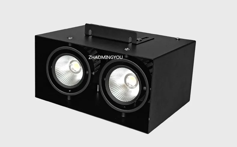 Супер Яркость AC 85-285V квадратный поверхностный монтаж светодиодный COB вниз светильник s 10W 15W 20W 30W 40W Светодиодный точечный потолочный светильник