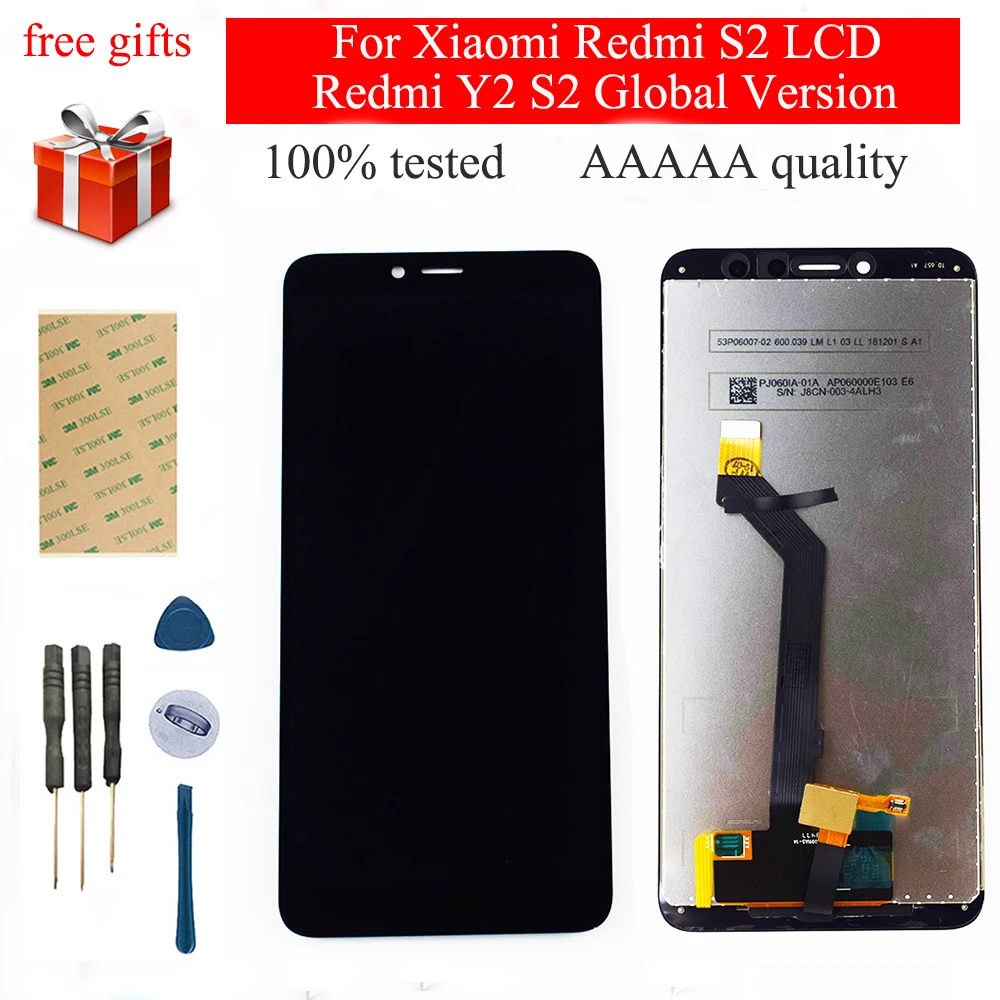 

1440x720 For Xiaomi Redmi S2 LCD Display Touch Screen Digitizer Sensor Assembly For Redmi Y2 S2 Global Version LCD Screen 5.99''