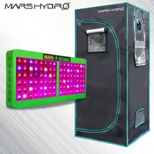 Отражатель 480 Вт светодиодный фонарь для выращивания растений гидропонный комплект+ 1680D 70*70*160 Крытый тент для выращивания без склада в России