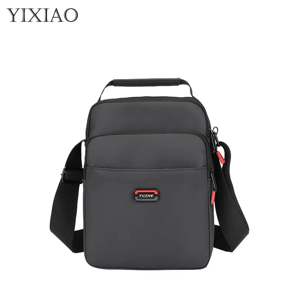 

YIXIAO Men's Fashion Shoulder Bags Husband Business Simple Crossbody Bag For Male Outdoor Travel Handbag New Trend Satchel Purse