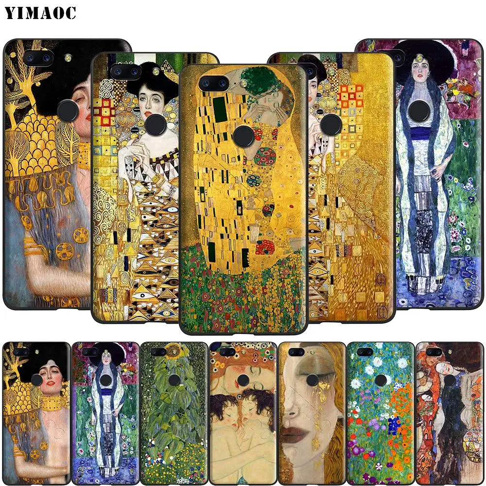Силиконовый чехол Yimaoc Gustav Klimt для Oneplus 7 7T Pro 6t 6 5t 5 | Мобильные телефоны и аксессуары