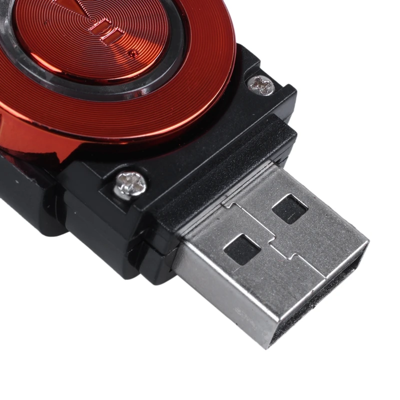 8GB USB Disk Pen Drive USB LCD MP3 Player Recorder FM Radio mini SD / TF, Red