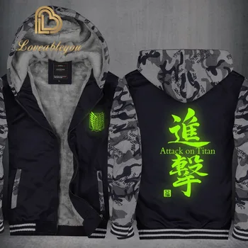 

Japanese Anime Shingeki No Kyojin Cosplay Costume Attack on Titan Hoodies Coat Men Women Jacket Coat Jiyuu No Tsubasa Printing