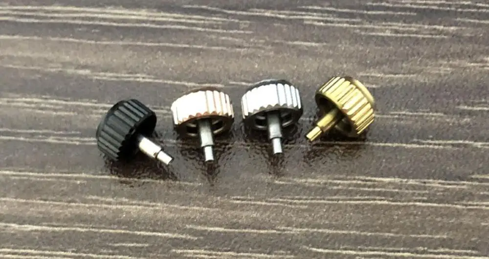 

1pc Large Tube Screw-on Crown Rx Compatible Diam. 7.0mm for Rx Watch