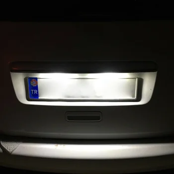 

For Transporter T5 2003-2009 License Plate Lights Accessories Auto White DC 12V