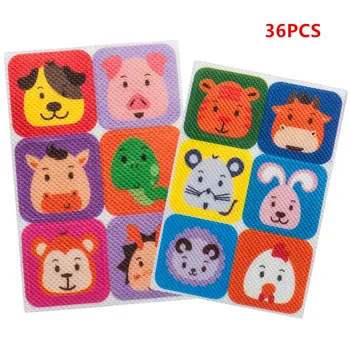 

36pcs Cartoon Mosquito Repellent Stickers Patch Outdoor Anti Mosquito Animal Pattern Stickers for Children Toddler Infant Kid