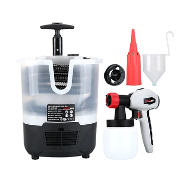 

220V 800W 800ML Electric Sprayer Cart Type Removable High-pressure Airless Paint Spray Tool Spraying Atomization
