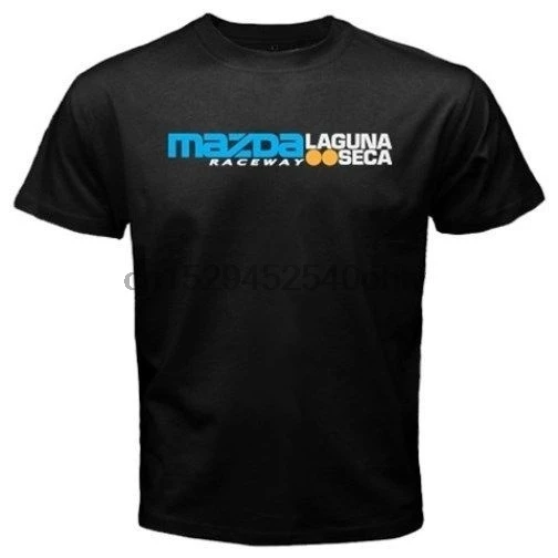 Mazda Laguna Seca дорожкой качения цепь гонки комплект из черной кофты с длинным рукавом