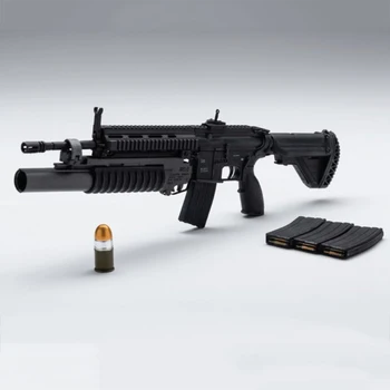 

Spot 1/6 scale weapon model HK416D assault rifle howitzer group firearm model for 12 inch action figure