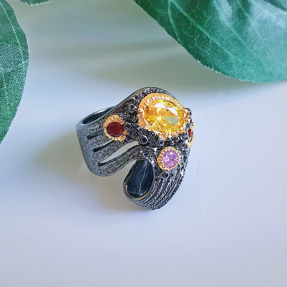 Goedkoop DreamCarnival1989 Geven U @ Verschillende Look Vrouwen Ringen Twisted Ribbon Ontwerp Unieke Kwaliteit Chic Cz Mode sieraden 2019 WA11753