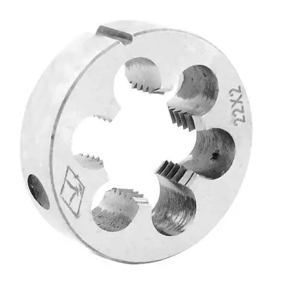 

HSS M22 x 2 Thread Metric Split Round Adjustable Die