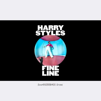 

Harry Styles-Fine Line Black Flag Washable Reusable Flag For Unisex Black