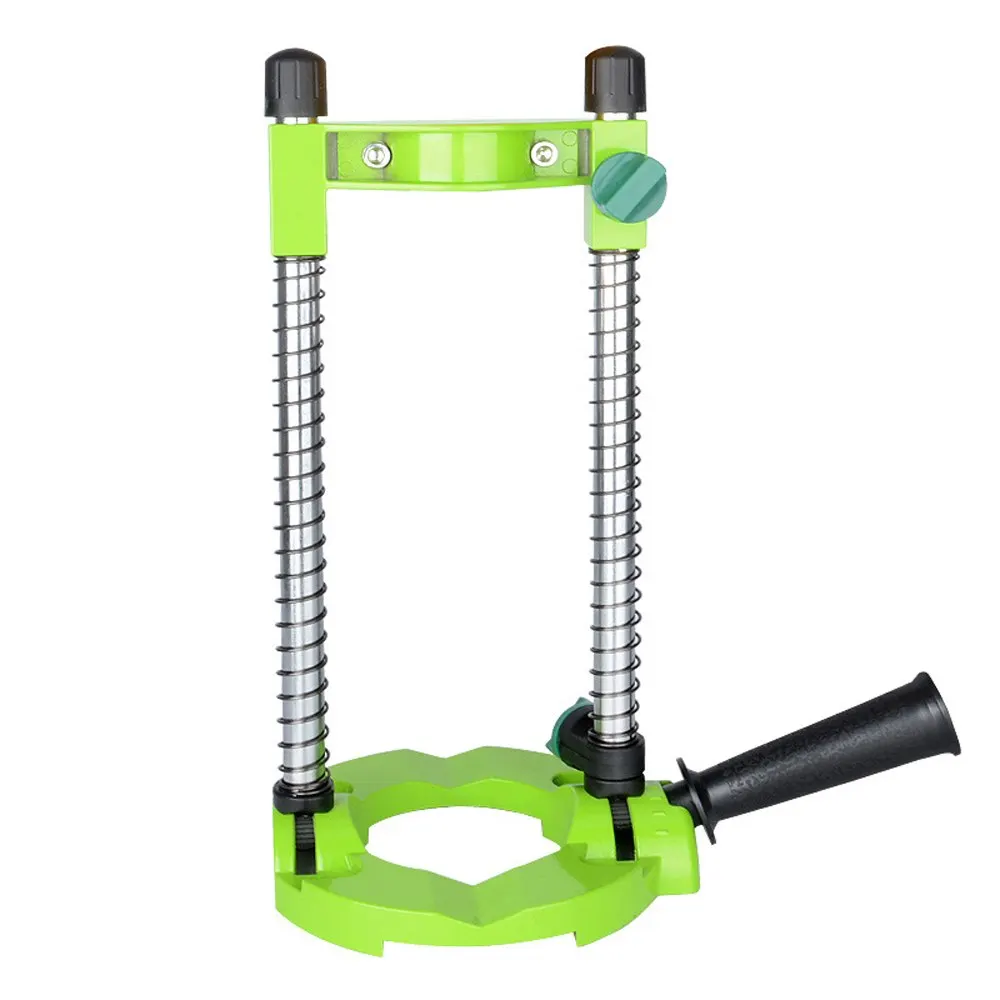 

Simple Electric Drill Bracket Adjustable Angle Positioning Holder Pure Steel Guide Stand