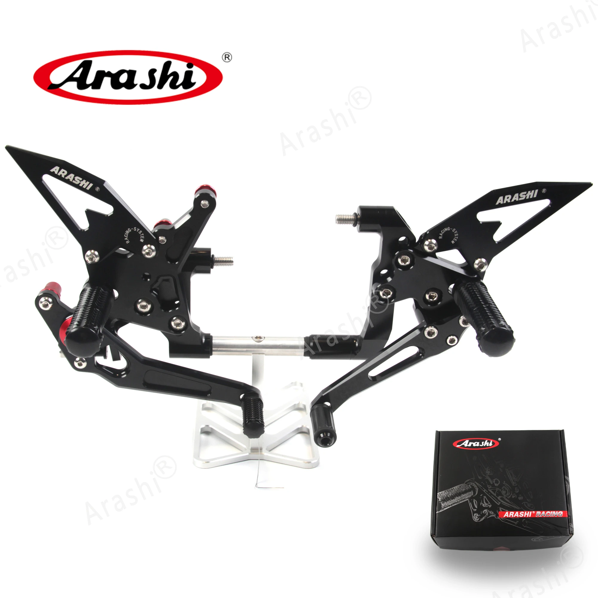 

Arashi For DUCATI 1299 / 1299S / 1299R Panigale 2015-2018 CNC Rider Rearset Adjustable Footrest Foot Pegs 2015 2016 2017 2018