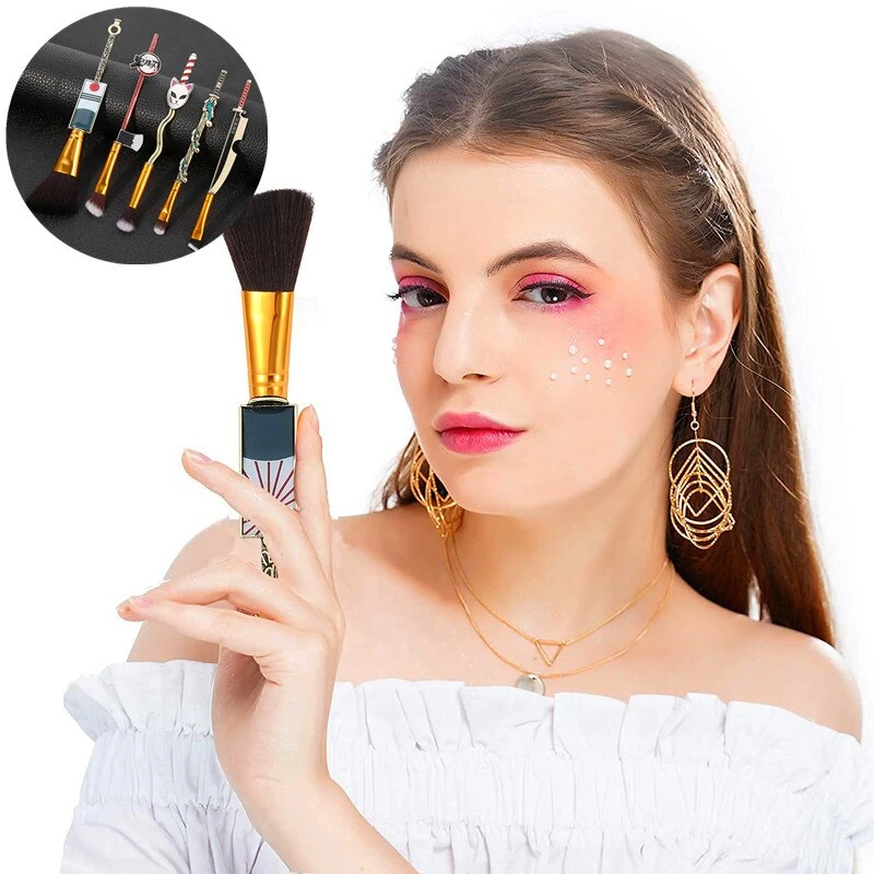 5pcs Professional Makeup Brush Set Highlighter Powder Foundation Concealer Multifunctional Cosmetic Tool Makeup Bush professional paint brushes