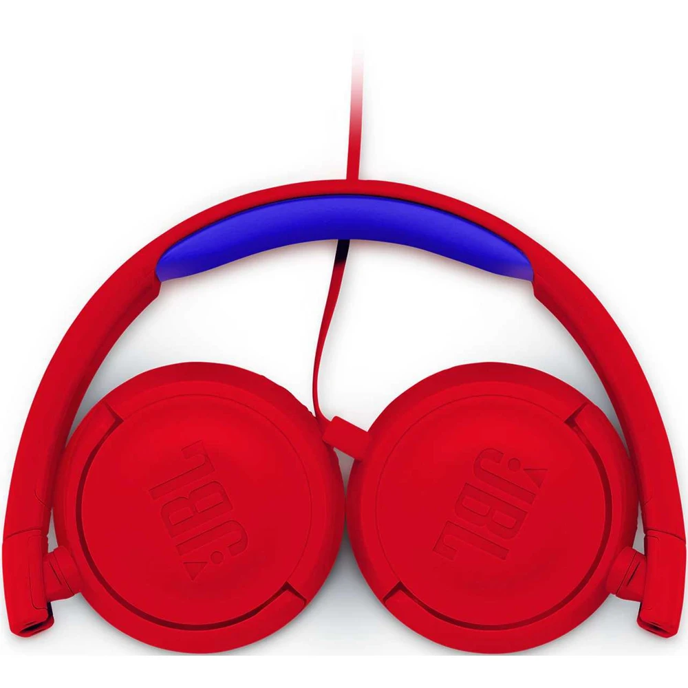 Наушники накладные JBL JR300 1м красный проводные