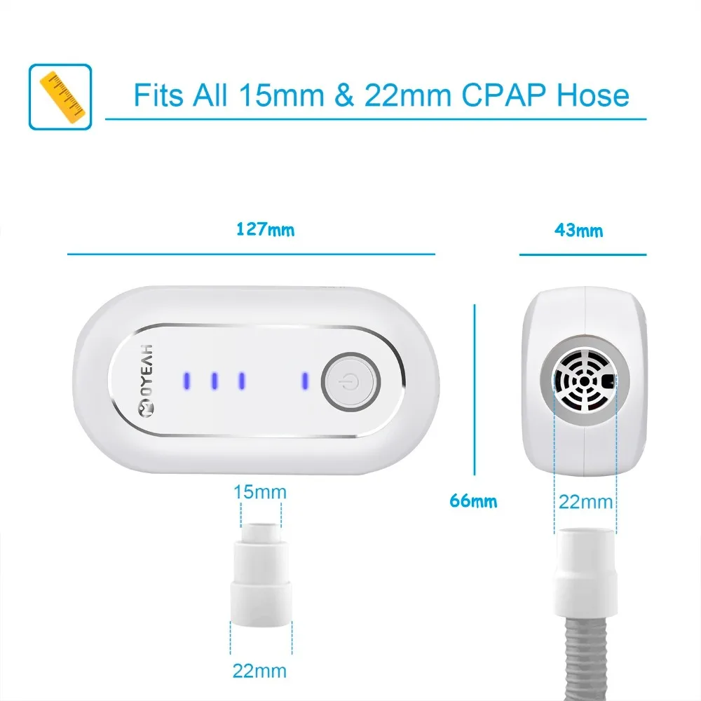 MOYEAH CPAP Машина с мини CPAP очиститель дезинфектор маска для сна шланг анти храп Cpap вентилятор медицинское оборудование Уход за здоровьем