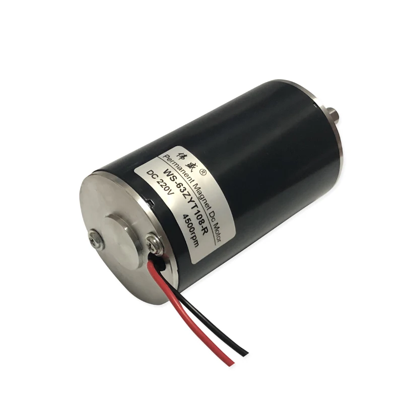 100 Вт DC220V DC высокоскоростной двигатель, высокий крутящий момент, вперед и назад, токарный станок, бисер машинный мотор, резка, шлифовка, сверление