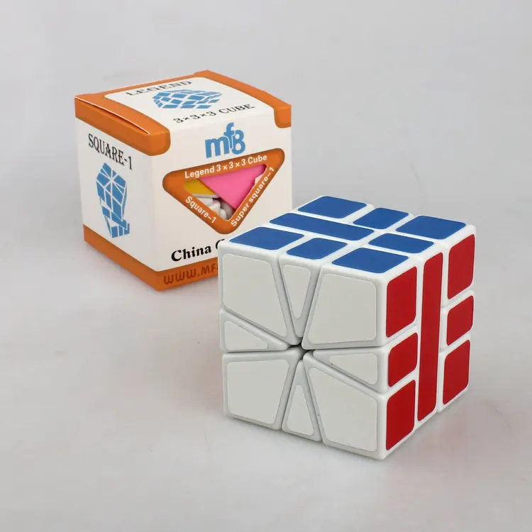 [SQ1 Rubik's Cube White] Mf8 Square ONE Fan-shaped White Background Abnormity Cube