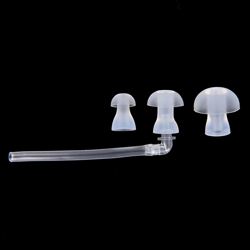 Hearing Aid Earplug Eartips With Sound Tube 1Tubes + 3 Ear Plugs(L M S) Hearing Aids Accessories Earpiece