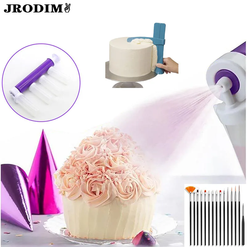 Cake Coloring Spray Gun Cake Manual Airbrush Cupcakes Desserts ...